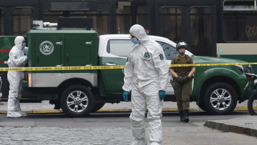 Investigan intento de robo a sucursal de BancoEstado ubicada frente al Congreso en Valparaíso: sólo hubo daños en mampara
