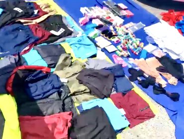 10 detenidos deja nueva «Ronda Impacto» en el centro de Viña del Mar: más de 2 mil especies fueron incautadas al comercio ilegal