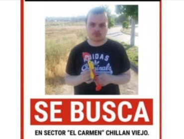 Familia de Chillán Viejo solicita ayuda para encontrar a joven con TEA desaparecido en El Carmen: es insulinodependiente