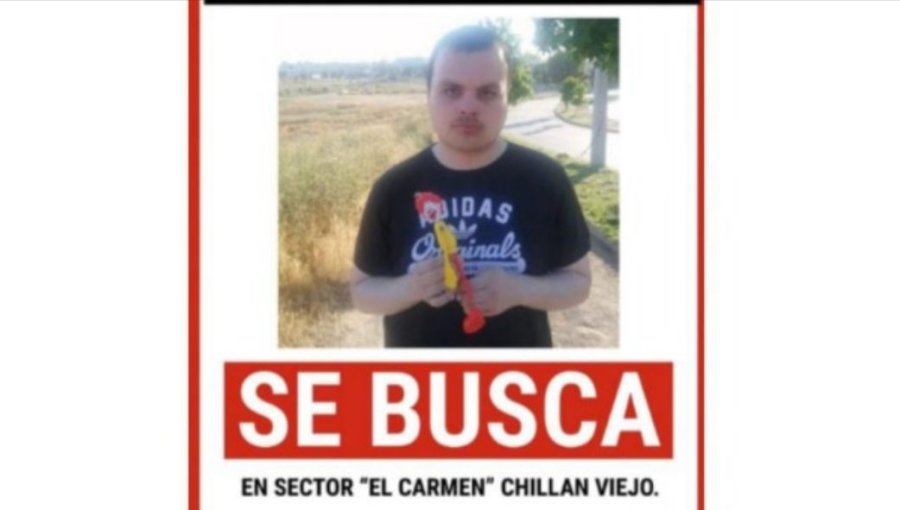 Familia de Chillán Viejo solicita ayuda para encontrar a joven con TEA desaparecido en El Carmen: es insulinodependiente