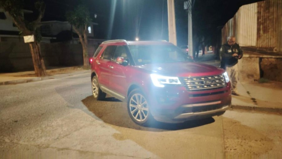 Seguridad Municipal de Limache recupera vehículo robado gracias a lector de patentes