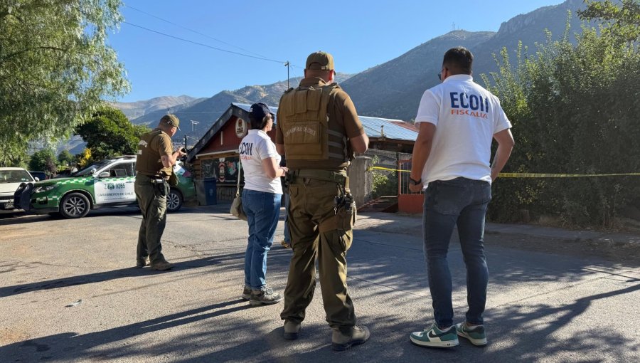 Hombre de 30 años es asesinado a balazos al interior de vivienda en San José de Maipo