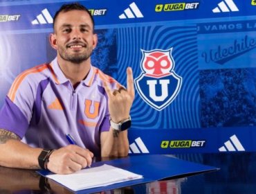 Octavio Rivero es oficializado como el tercer refuerzo de Universidad de Chile