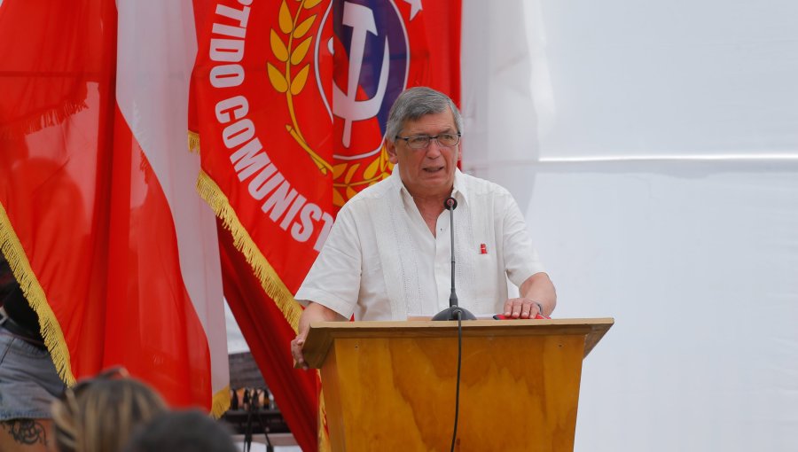 Presidente del Partido Comunista rechaza intervención de EE.UU. y ratifica postura sobre Venezuela