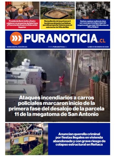 Edición 525 Lunes 12 de Enero del 2026