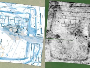 El asombroso descubrimiento de una enorme villa romana enterrada a menos de un metro de la superficie en Gales