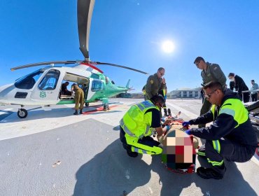 Confirman segundo carabinero herido de bala y otros tres detenidos por Ley Anti-Barricadas en megatoma de San Antonio