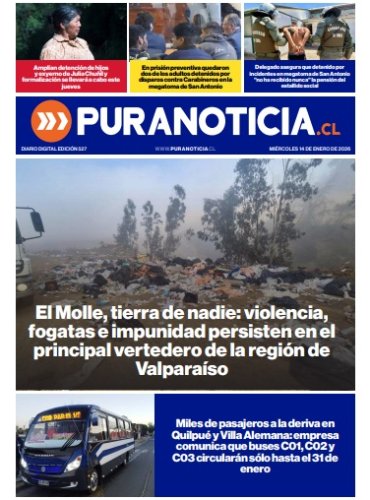 Edición 527 Miércoles 14 de Enero del 2026