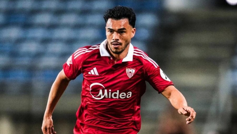 Gabriel Suazo se reincorpora a los entrenamientos del Sevilla tras lesión