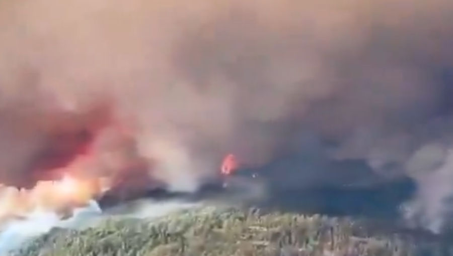 Humo de incendios en Patagonia llega a territorio chileno Antártico y amenaza con pérdida de hielo