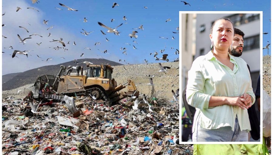 Alcaldesa Nieto le pone presión a Veolia por estado del relleno El Molle: "Es un gran desafío que tiene que enfrentar la empresa"