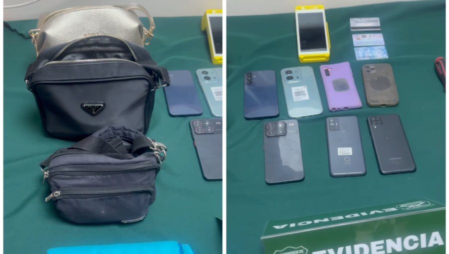 Detienen a cuatro delincuentes que robaban a veraneantes en el borde costero de Maitencillo