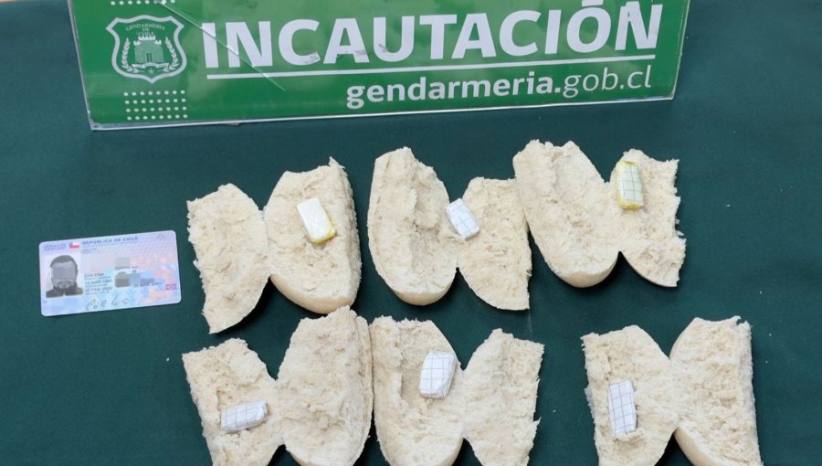 Drogas en pan batido: frustran ingreso de cocaína y marihuana a la cárcel de Valparaíso