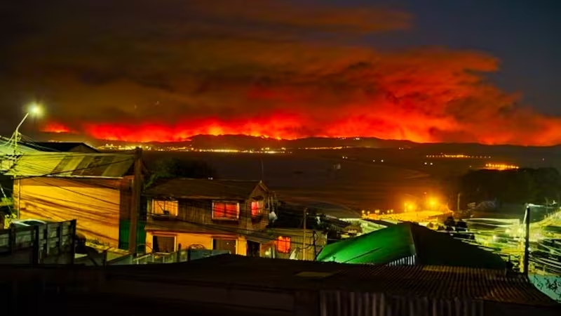 Incendio en Penco deja 14 víctimas fatales