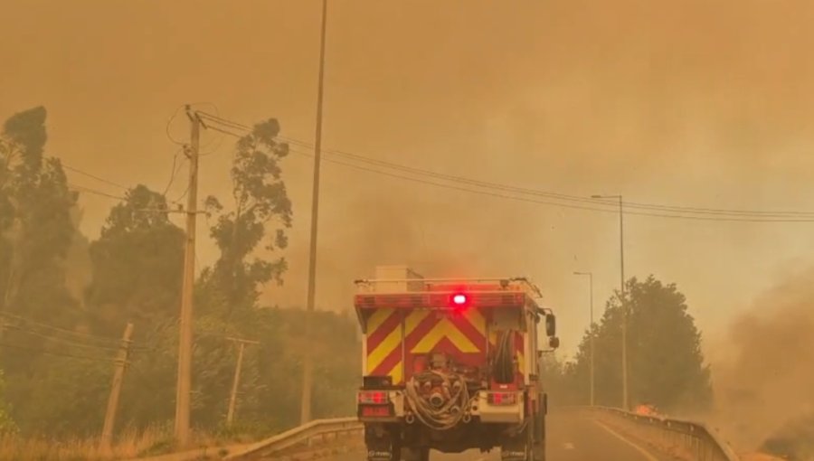 Presidente Boric viaja a Concepción por incendios forestales y suspende actividades oficiales