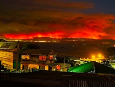 Incendio en Penco deja 14 víctimas fatales