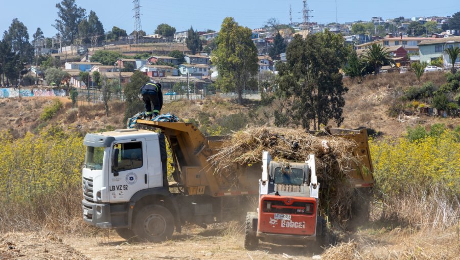 Intensifican acciones para fortalecer la prevención de incendios forestales debido a altas temperaturas en Valparaíso