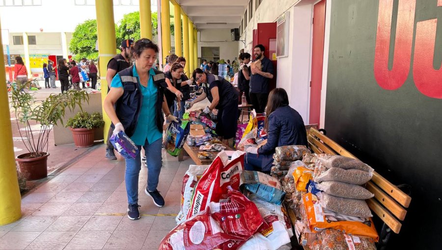 Viña del Mar dispone de centro de acopio para recolectar insumos básicos que se enviarán a zonas afectadas por los incendios