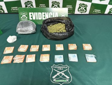 Alarmas de seguridad permiten detener a extranjero con marihuana en mall de Viña