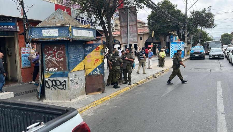 Copamiento territorial deja decomiso de especies y un detenido en Villa Alemana