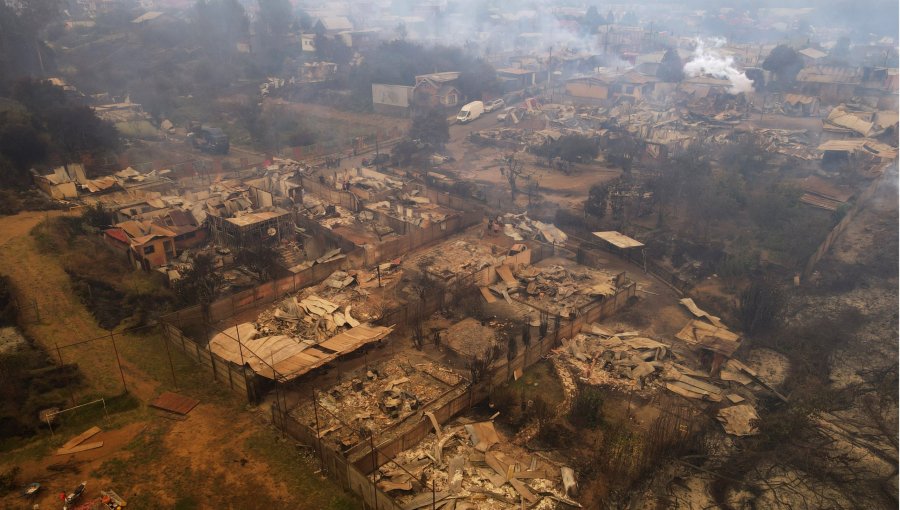 Aumentan a 20 los fallecidos por los incendios forestales en el sur: seis han sido identificados por el SML
