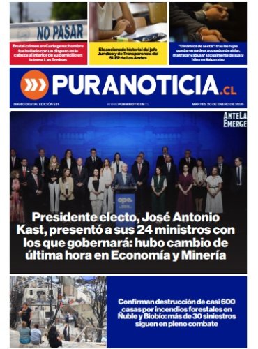 Edición 531 Martes 20 de Enero del 2026
