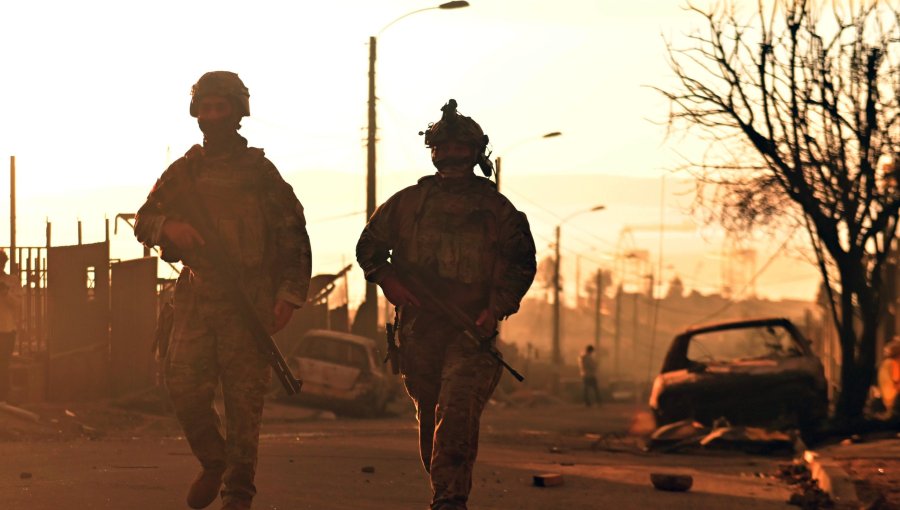 Dan inicio a operativo especial para hallar posibles víctimas fatales de los incendios forestales en la región del Biobío