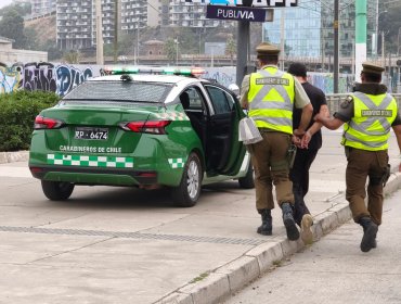 Detienen en Valparaíso a conductor de vehículo robado en 2020 a rent a car de Concepción: era utilizado por empresa viñamarina
