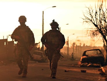 Dan inicio a operativo especial para hallar posibles víctimas fatales de los incendios forestales en la región del Biobío