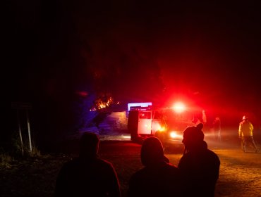 Autoridades descartan ataque a disparos contra bomberos que combatían incendios en Concepción