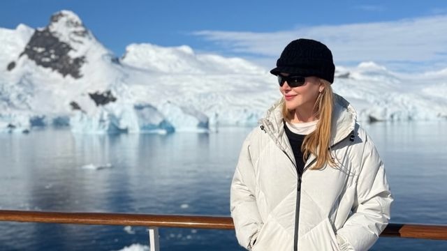 Nicole Kidman comparte inéditas imágenes de su viaje por Chile y la Antártida