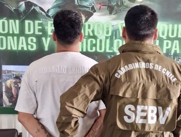 Delincuente buscado desde 2023 por robo en lugar habitado fue finalmente capturado tras un control en el centro de Villa Alemana