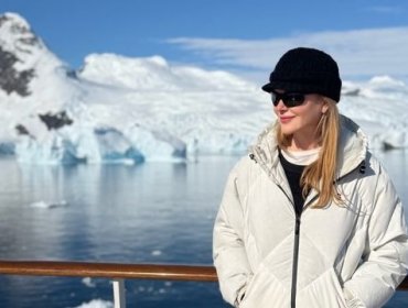 Nicole Kidman comparte inéditas imágenes de su viaje por Chile y la Antártida