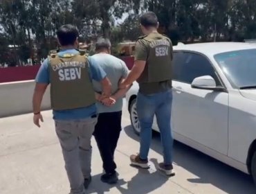 Ubican y detienen en Viña del Mar a sujeto que fue condenado por delitos sexuales