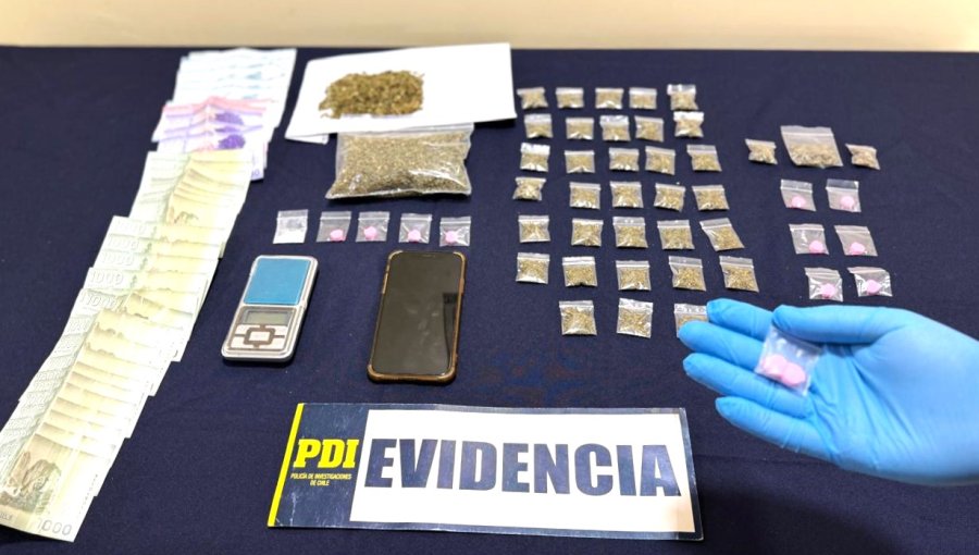 Cae microtraficante que comercializaba drogas a través de las redes sociales en La Ligua
