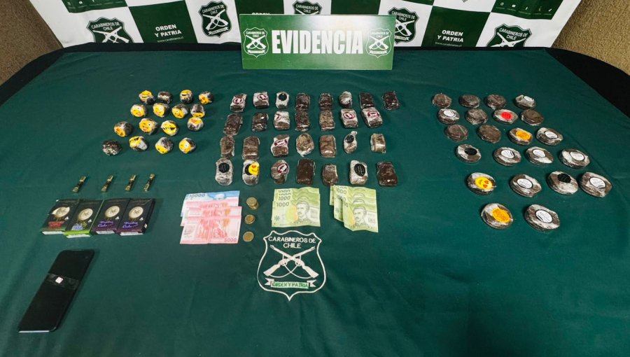 Cae vendedor de "queques mágicos" en el borde costero de Viña: incautaron alfajores, trufas y brownies en base a marihuana