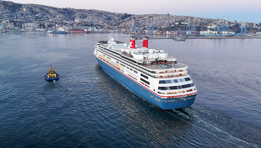 Peak de cruceros en Valparaíso: 13 naves recalarán durante el tramo final de temporada