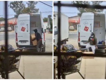 Frustran violento robo a camión con cigarrillos en Algarrobo: hay tres sujetos detenidos