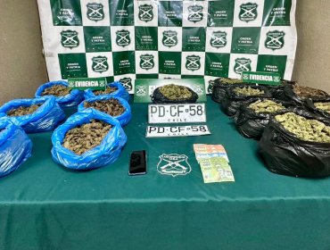 Detienen a individuo por tráfico de drogas y receptación de vehículo en ruta de Nogales