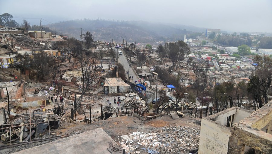 Cerca de 2.100 viviendas han sufrido algún grado de afectación por incendios forestales en Ñuble, Biobío y La Araucanía