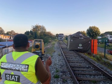 Adulto mayor muere tras accidente en cruce ferroviario en Llanquihue