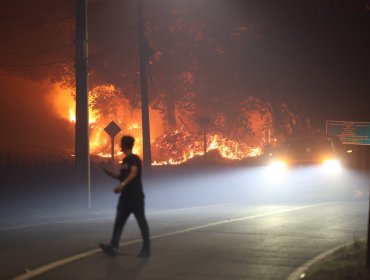 Conaf reporta 76 incendios forestales activos a nivel nacional