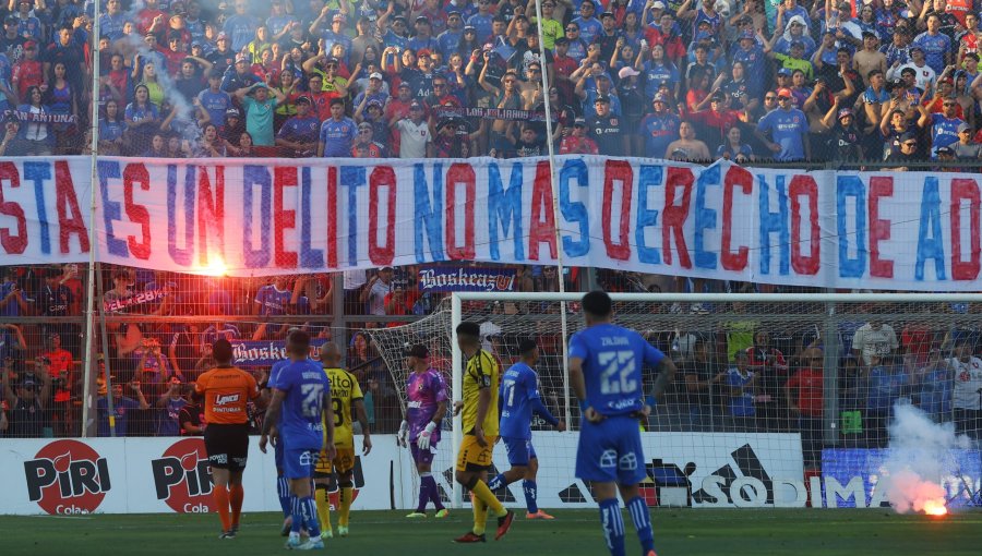 Tribunal de Disciplina de la ANFP sanciona a la U. de Chile por incidentes en partido ante Coquimbo Unido el 2025
