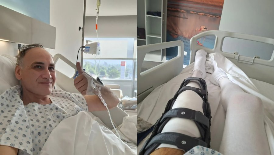 Periodista de TVN fue operado de urgencia: “Sufrí un accidente”