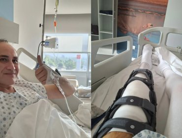 Periodista de TVN fue operado de urgencia: “Sufrí un accidente”