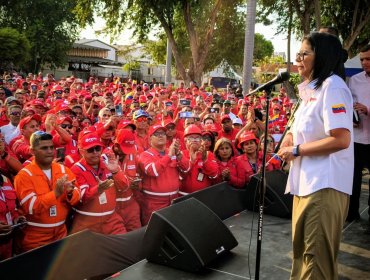 Delcy Rodríguez afirma que Venezuela apunta a convertirse en "potencia" petrolera y gasífera