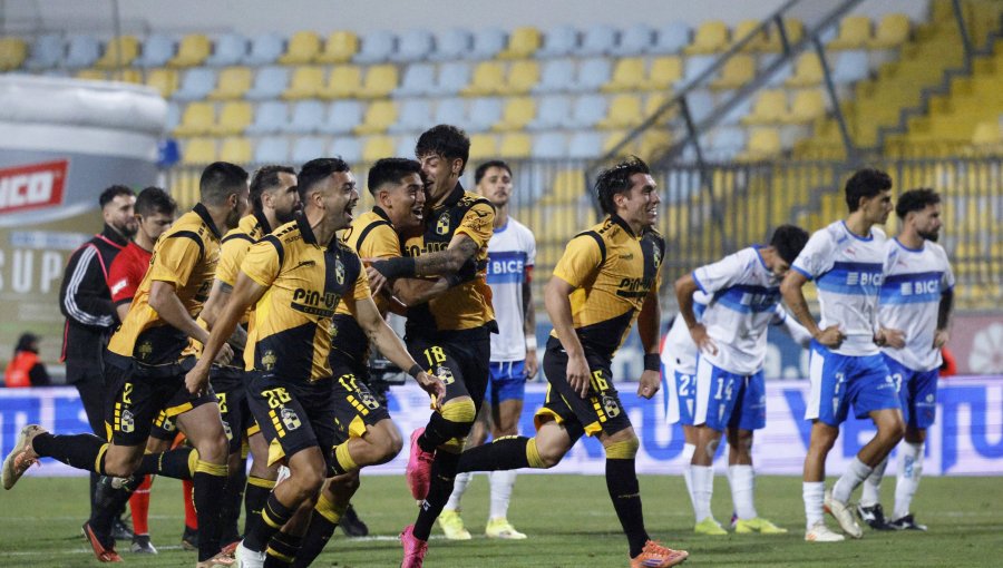 Coquimbo Unido acusa provocaciones por parte de la UC: "Se estaban riendo en la tanda"