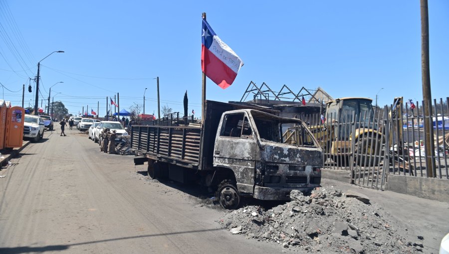 Con firma mensual queda imputado por iniciar foco de incendio forestal en la localidad Punta de Parra en Tomé