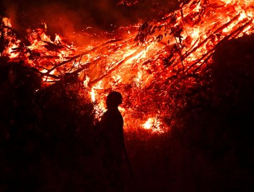 Decretan arresto domiciliario nocturno y arraigo nacional para presunto responsable de causar incendio en Lirquén