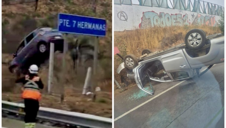 Densa neblina complicó el tránsito vehicular y dejó varios accidentes en Viña del Mar